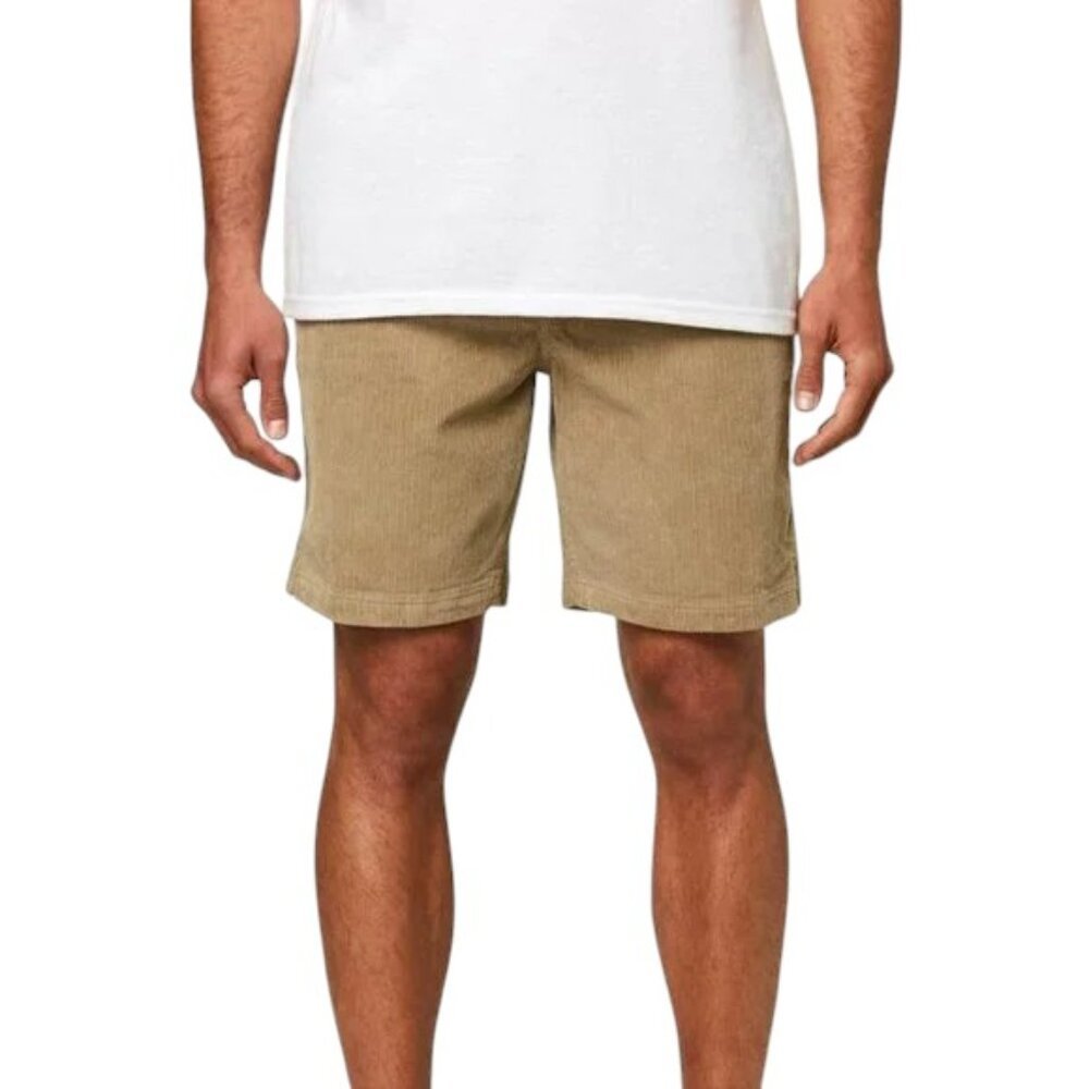 Hang Ten Corduroy Longrider Shorts Men's Size XL Khaki OP Westcoast Surf NWT